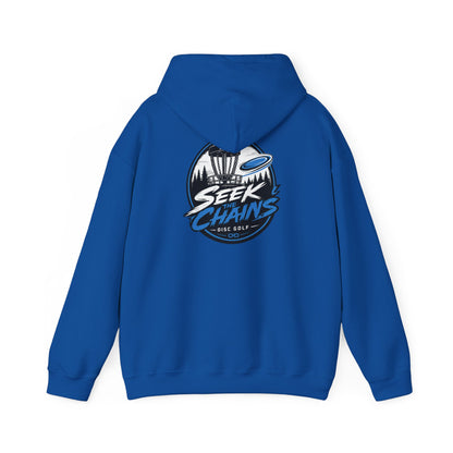 Stay Locked Disc Golf Hoodie — Seek Chains Logo Pullover