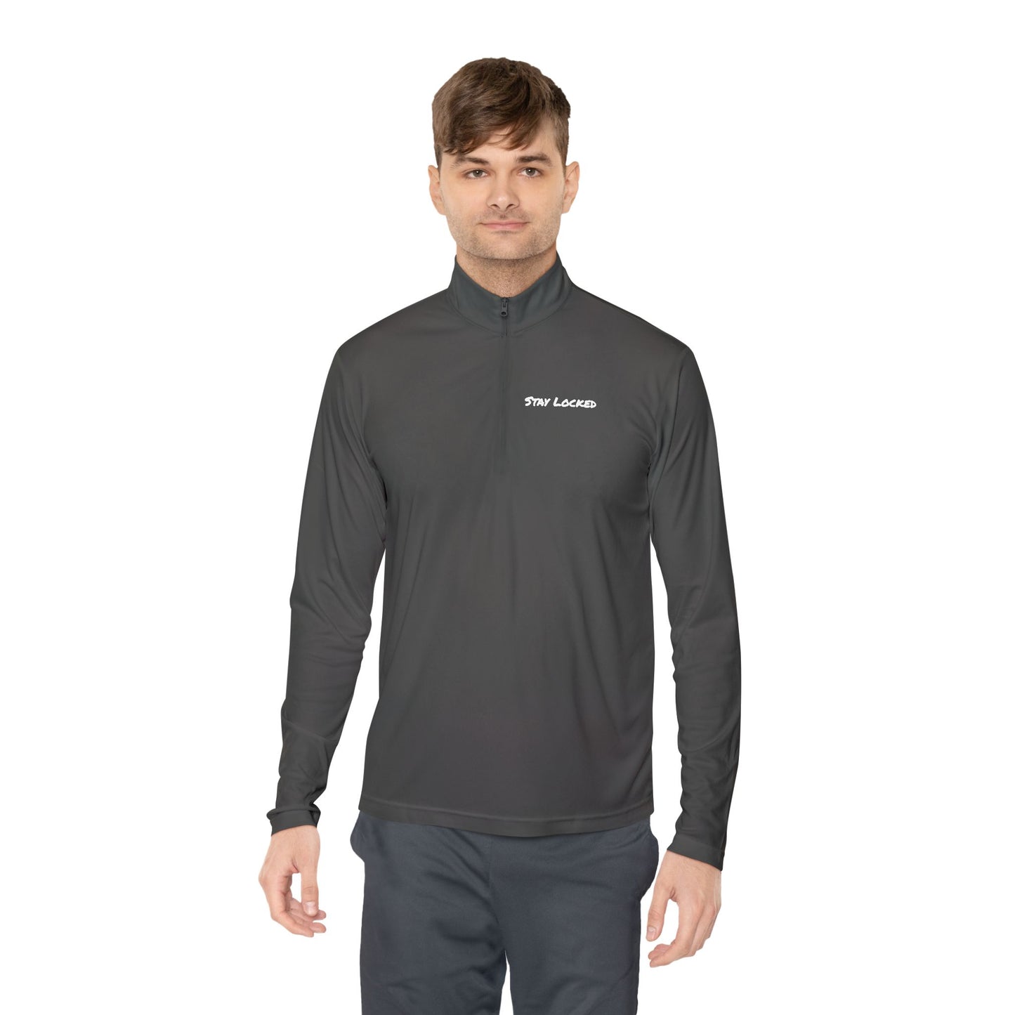 Quarter-Zip Pullover — Seek Chains Disc Golf Logo Jacket