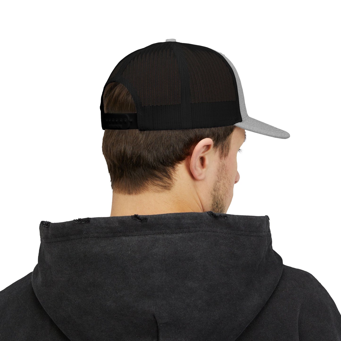 Shark Waves Snapback Trucker Hat