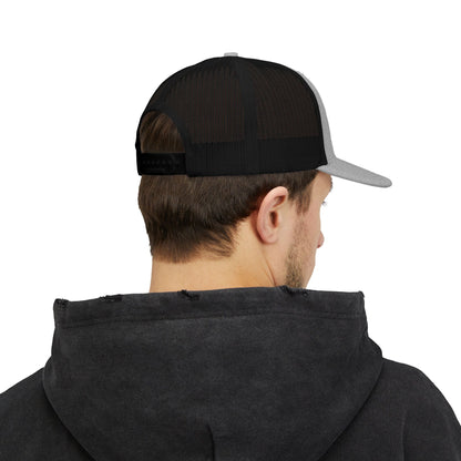 Shark Waves Snapback Trucker Hat