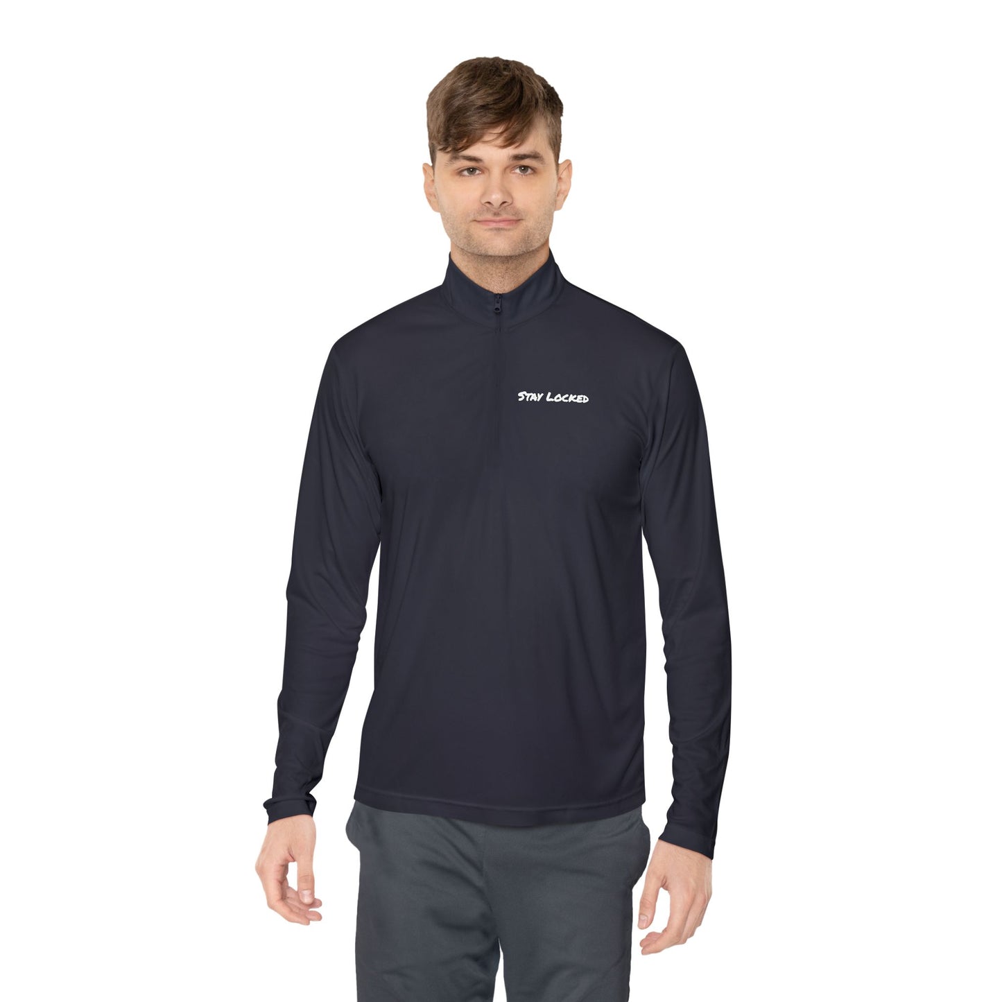 Quarter-Zip Pullover — Seek Chains Disc Golf Logo Jacket