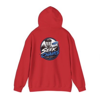 Stay Locked Disc Golf Hoodie — Seek Chains Logo Pullover