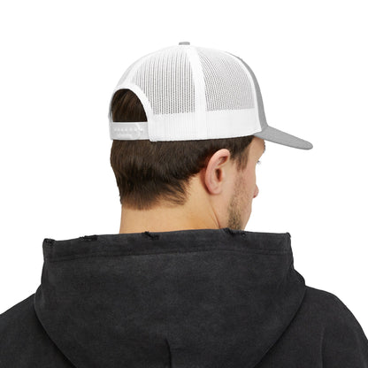 Shark Waves Snapback Trucker Hat