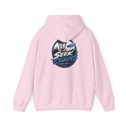 Stay Locked Disc Golf Hoodie — Seek Chains Logo Pullover