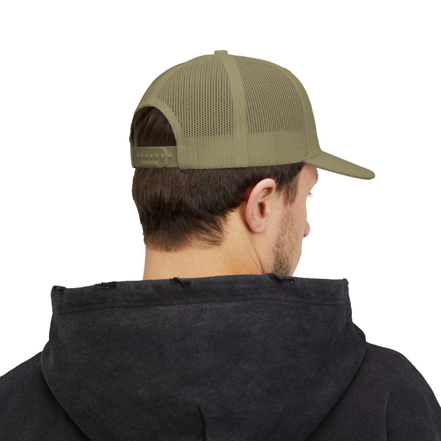 Shark Waves Snapback Trucker Hat