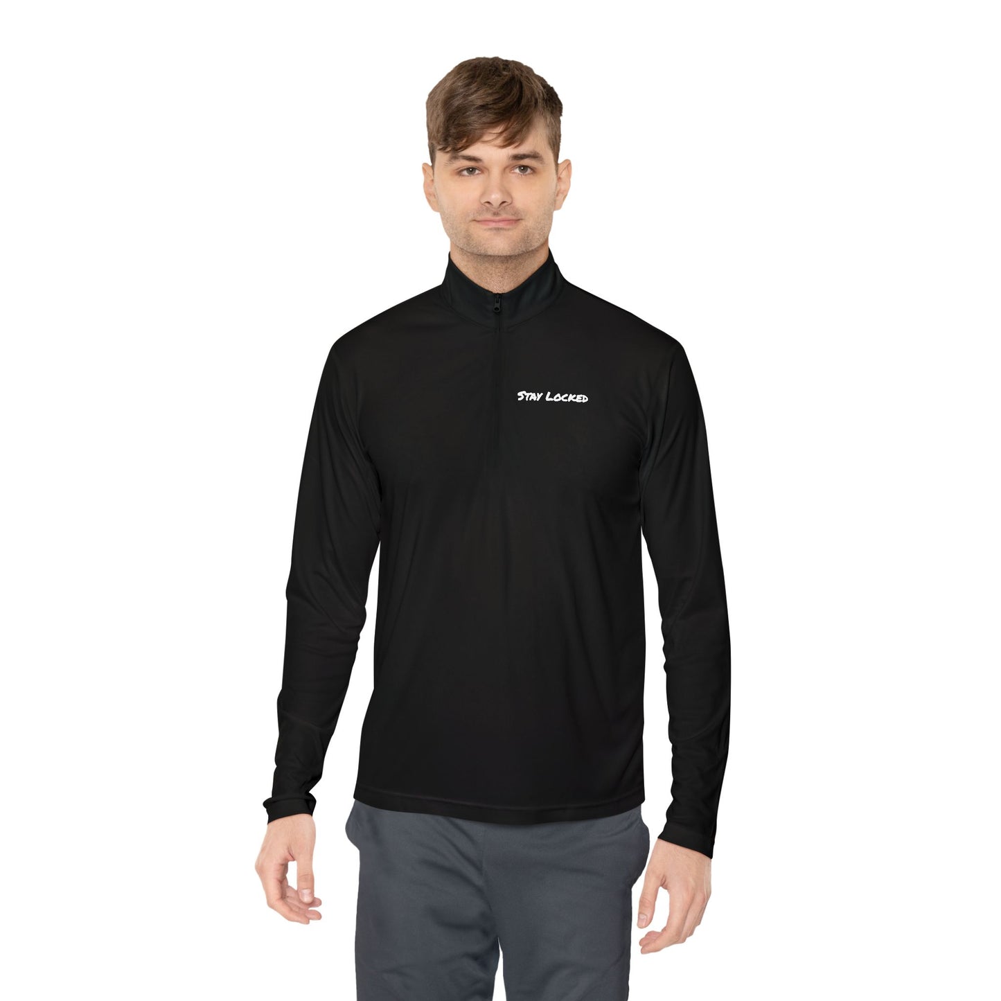 Quarter-Zip Pullover — Seek Chains Disc Golf Logo Jacket