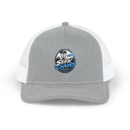 Shark Waves Snapback Trucker Hat