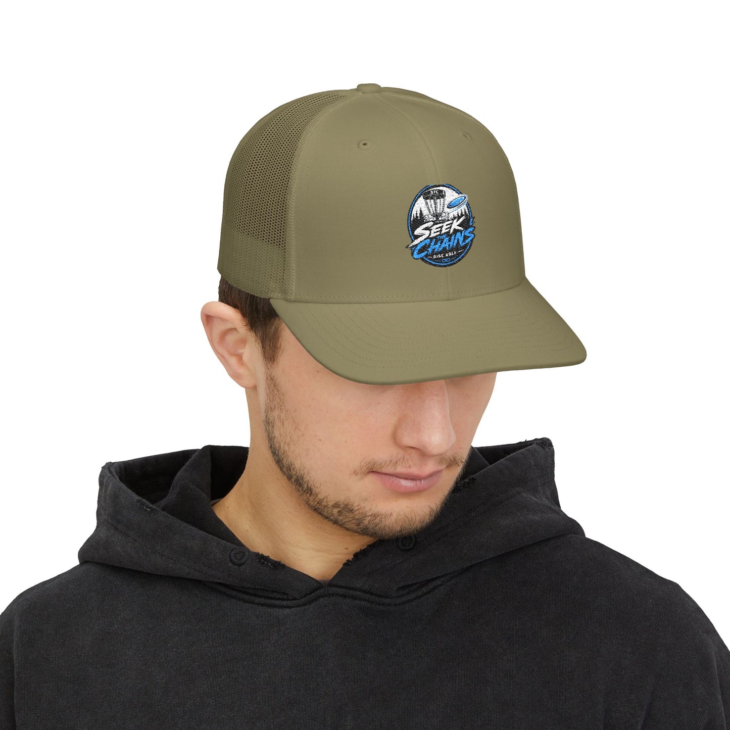 Shark Waves Snapback Trucker Hat