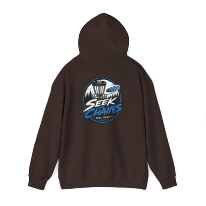 Stay Locked Disc Golf Hoodie — Seek Chains Logo Pullover