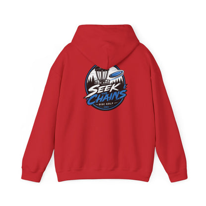 Stay Locked Disc Golf Hoodie — Seek Chains Logo Pullover