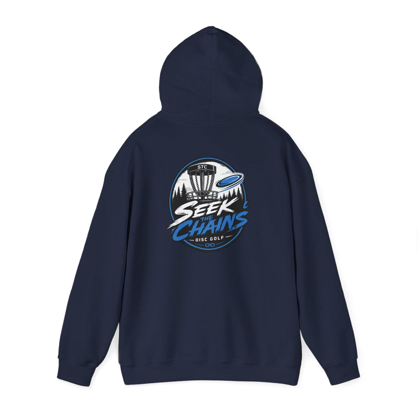 Stay Locked Disc Golf Hoodie — Seek Chains Logo Pullover