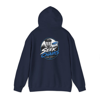 Stay Locked Disc Golf Hoodie — Seek Chains Logo Pullover