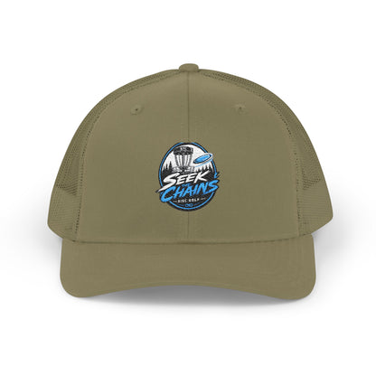 Shark Waves Snapback Trucker Hat