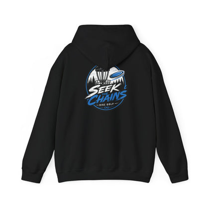 Stay Locked Disc Golf Hoodie — Seek Chains Logo Pullover
