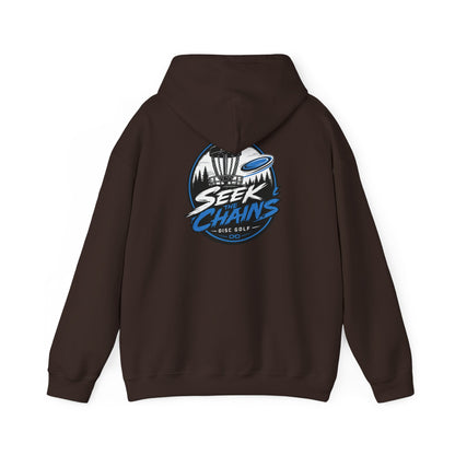 Stay Locked Disc Golf Hoodie — Seek Chains Logo Pullover