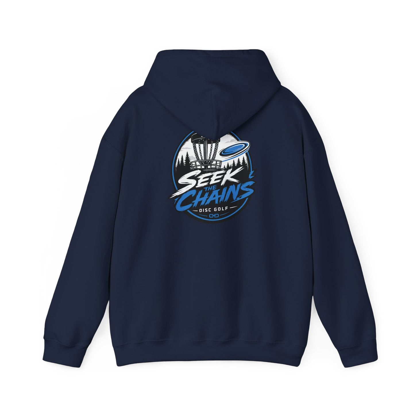 Stay Locked Disc Golf Hoodie — Seek Chains Logo Pullover