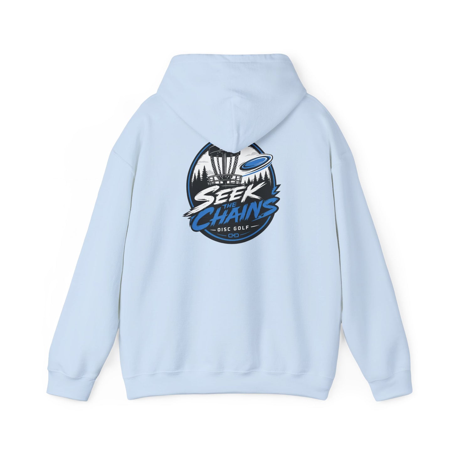 Stay Locked Disc Golf Hoodie — Seek Chains Logo Pullover