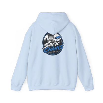 Stay Locked Disc Golf Hoodie — Seek Chains Logo Pullover