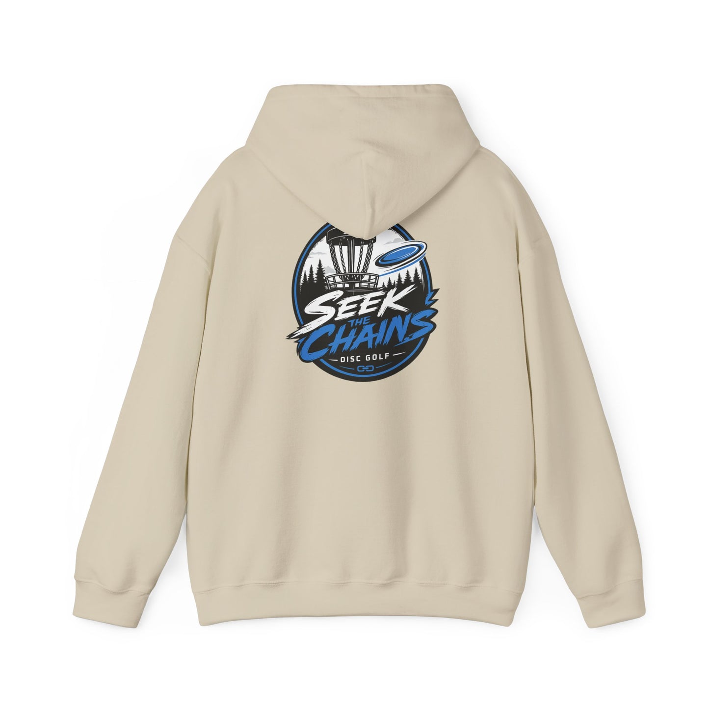 Stay Locked Disc Golf Hoodie — Seek Chains Logo Pullover