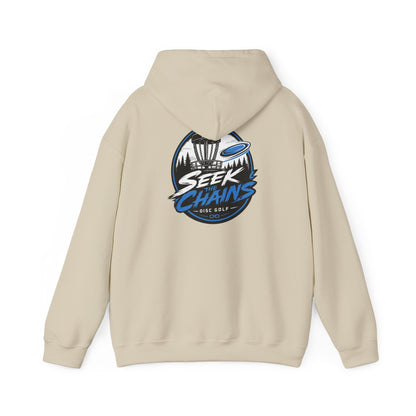 Stay Locked Disc Golf Hoodie — Seek Chains Logo Pullover