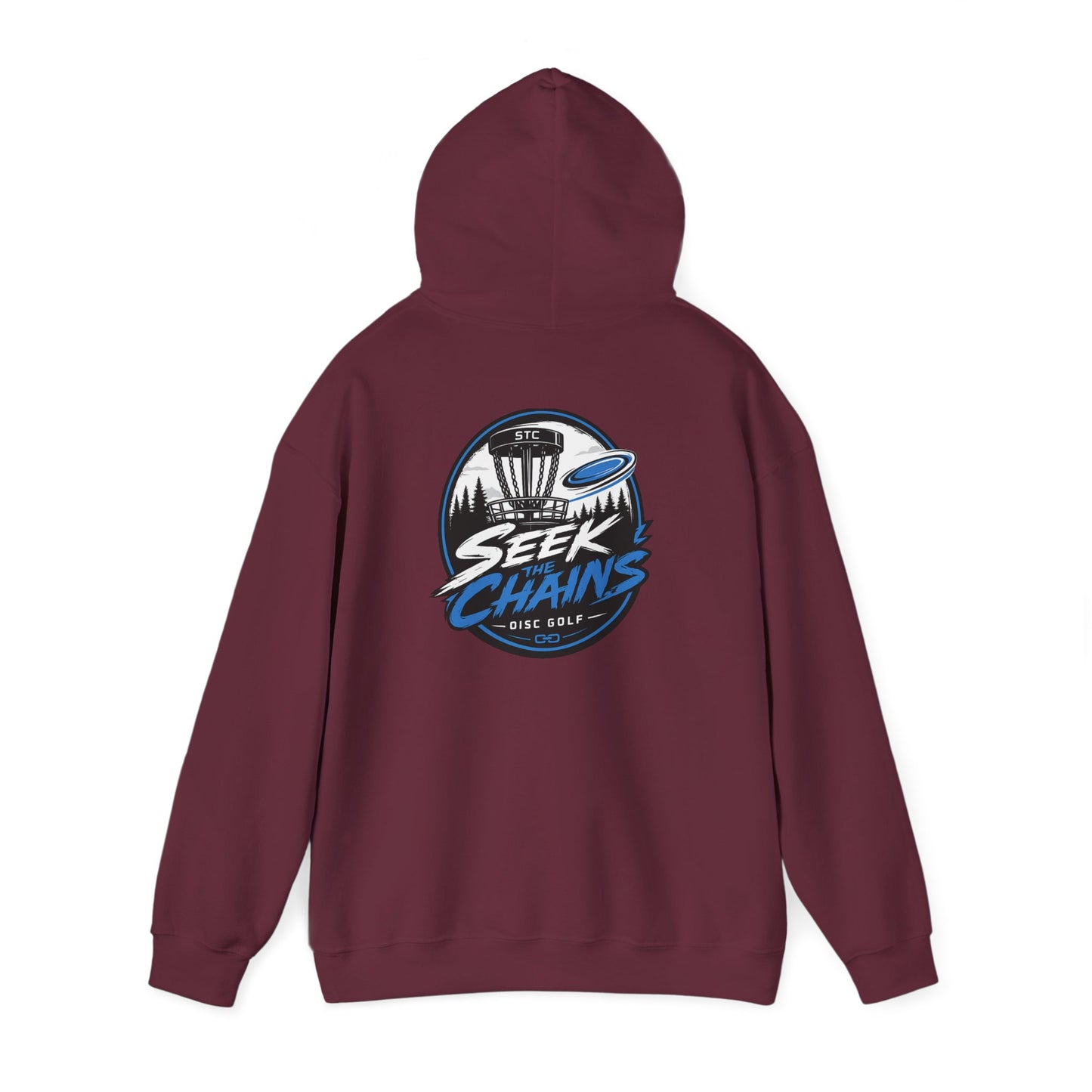 Stay Locked Disc Golf Hoodie — Seek Chains Logo Pullover