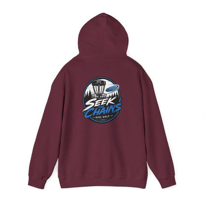Stay Locked Disc Golf Hoodie — Seek Chains Logo Pullover