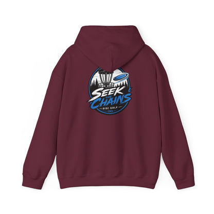 Stay Locked Disc Golf Hoodie — Seek Chains Logo Pullover