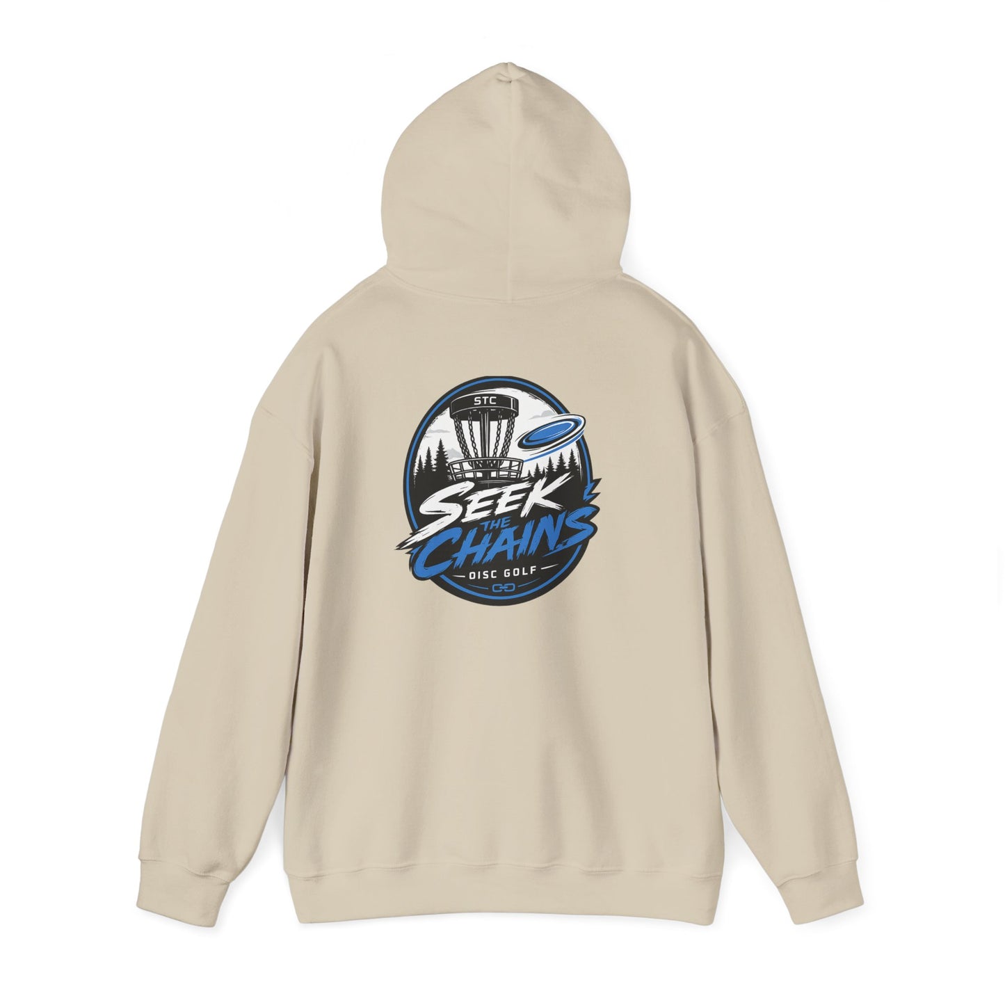 Stay Locked Disc Golf Hoodie — Seek Chains Logo Pullover