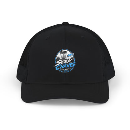 Shark Waves Snapback Trucker Hat