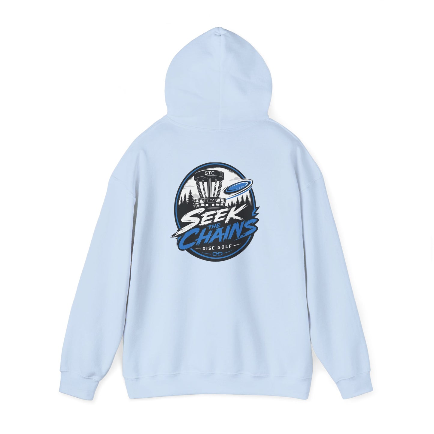 Stay Locked Disc Golf Hoodie — Seek Chains Logo Pullover