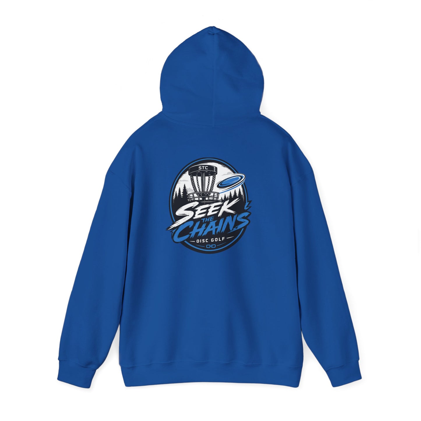 Stay Locked Disc Golf Hoodie — Seek Chains Logo Pullover