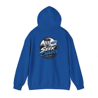 Stay Locked Disc Golf Hoodie — Seek Chains Logo Pullover