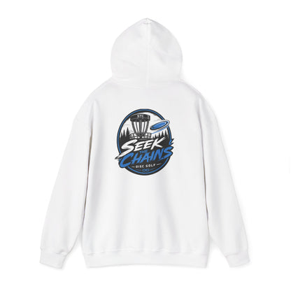 Stay Locked Disc Golf Hoodie — Seek Chains Logo Pullover